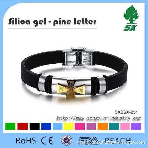 Wholesale customized bulk cheap promotional gifts wristband silicone bracelet